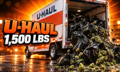 1,500 pounds marijuana U-Haul Oroville Highway 70