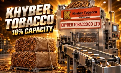Khyber Tobacco Mardan plant 16 percent capacity 2025