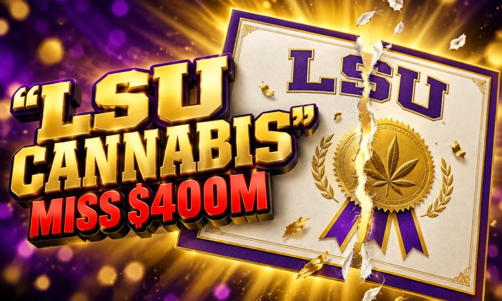 LSU cannabis certificate program Louisiana two grower jobs