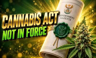 South Africa Cannabis for Private Purposes Act not commenced
