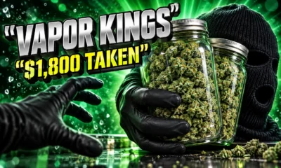 Vapor Kings Warren Ohio $1800 cannabis robbery