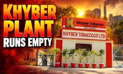 Khyber Tobacco Mardan plant idle 16 percent capacity