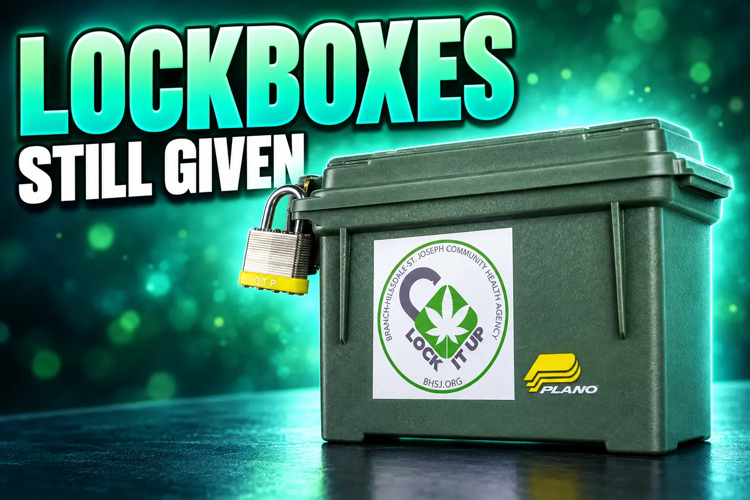 Michigan lockbox giveaways after record child THC exposures