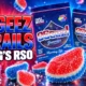 OGeez Triple Infused gummy trails Peg's RSO ranking