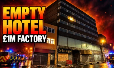 Hull Portland Hotel £1m cannabis factory raid