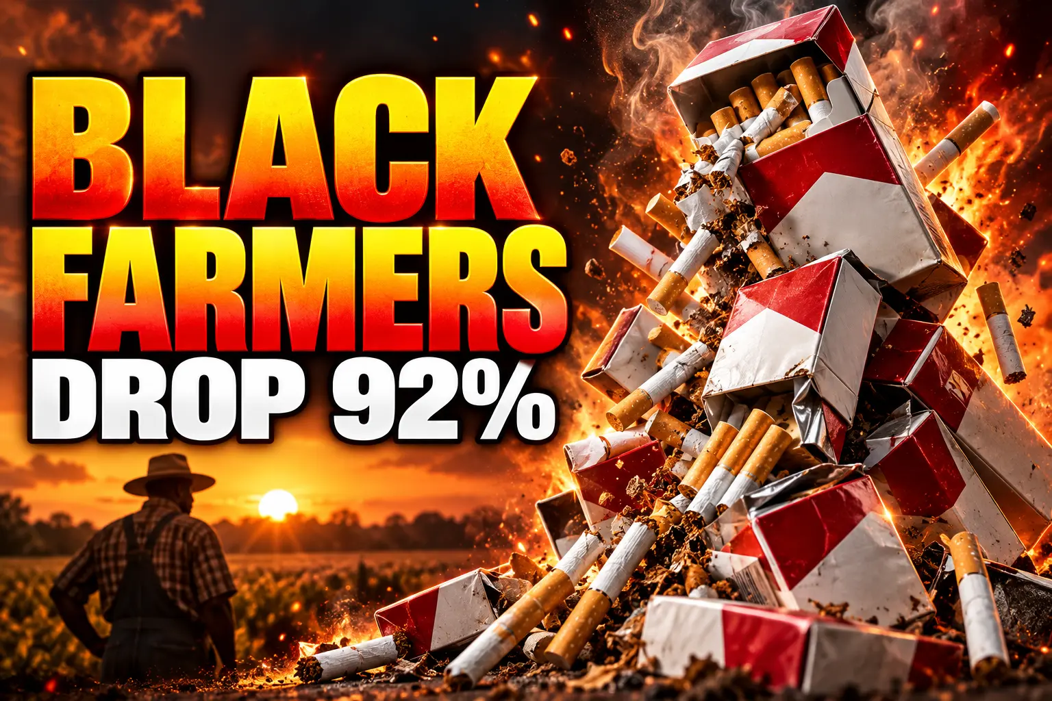 SATTA black tobacco farmers drop 92 percent