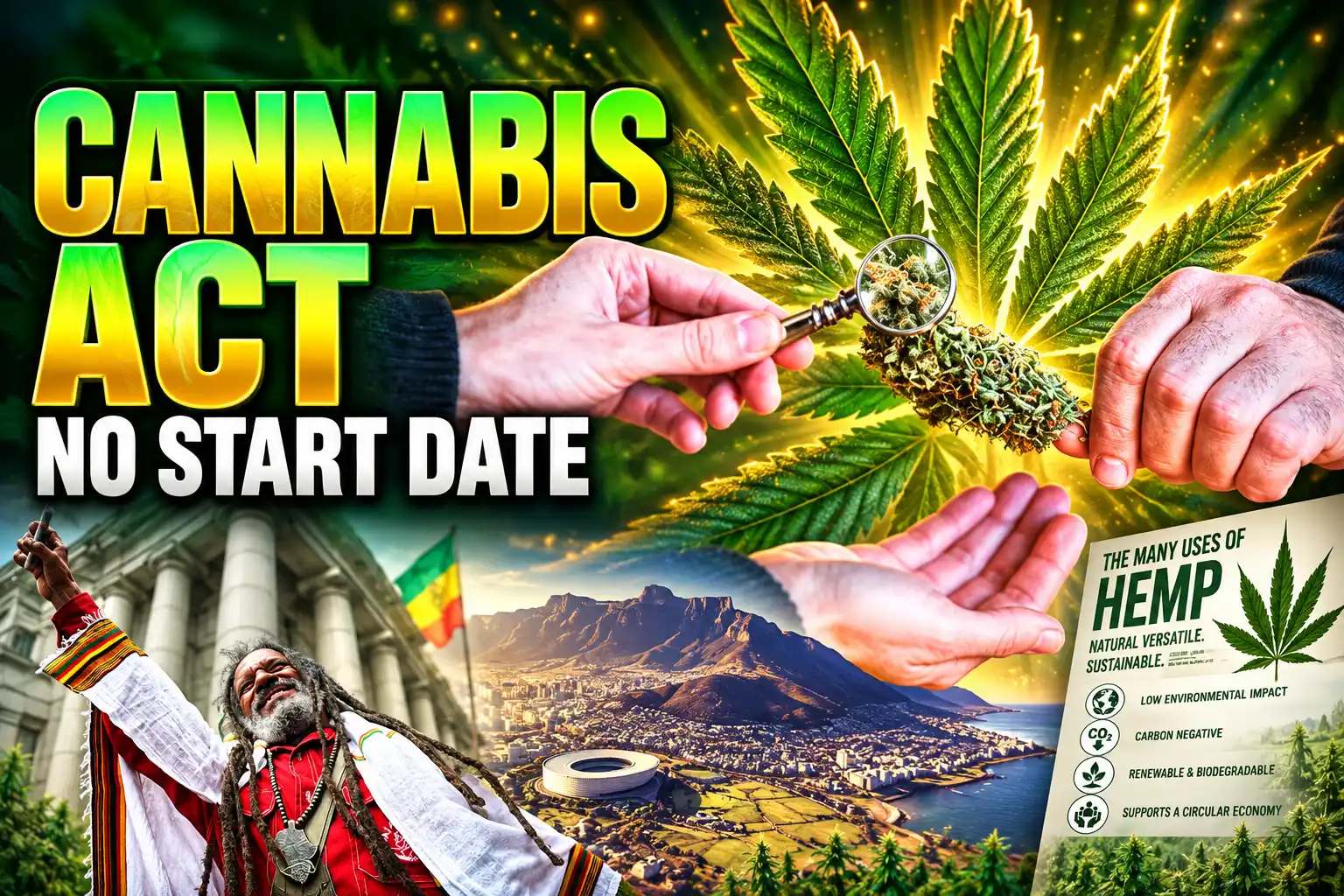 South Africa private cannabis Act no start date