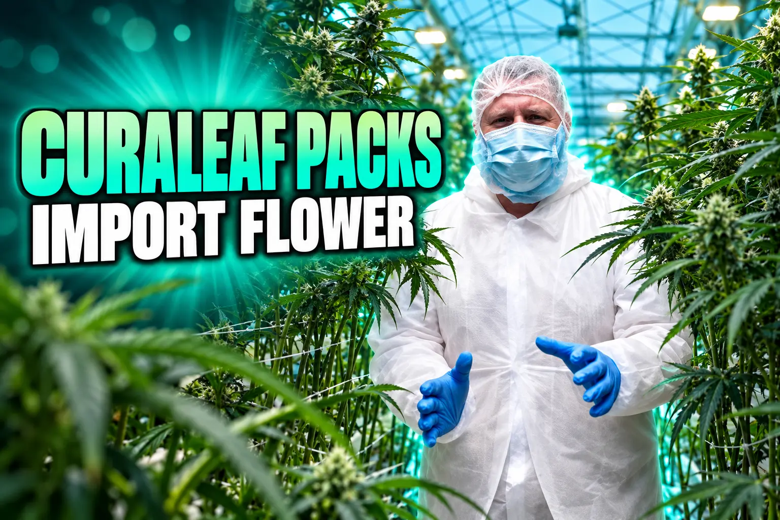 Curaleaf Sunderland packs imported medical cannabis flower