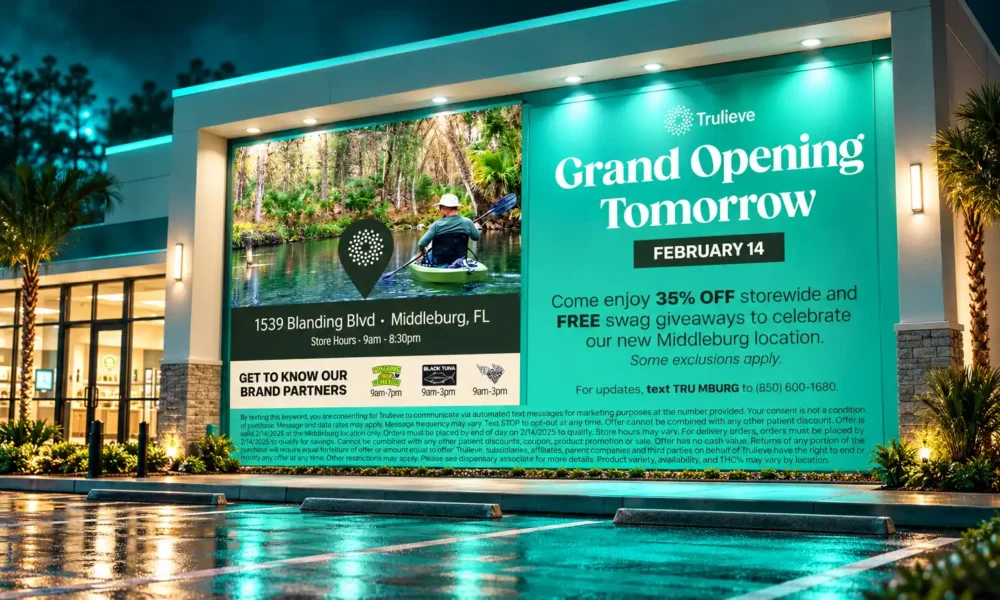 Trulieve Middleburg store still only shop