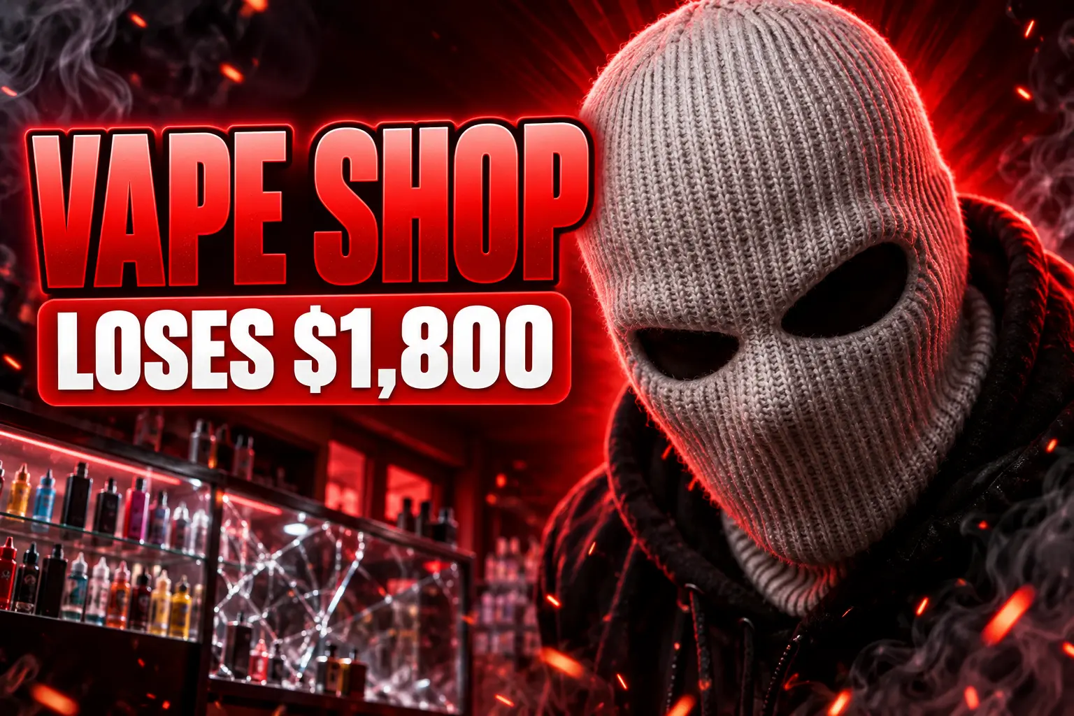 Warren Vapor Kings $1800 cannabis robbery ski masks